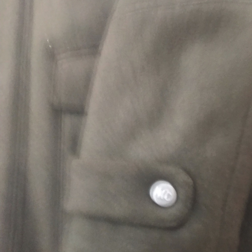 Kenneth Cole Mens Coat Large Olive - Picture 4 of 9